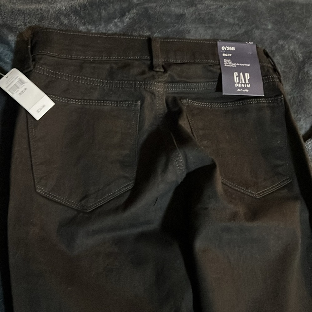 Women’s GAP NWT‎ Bootcut Mid Rise Jeans Size 0/25R - Picture 4 of 10